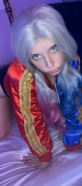 Naughty Harley Quinn by Willow