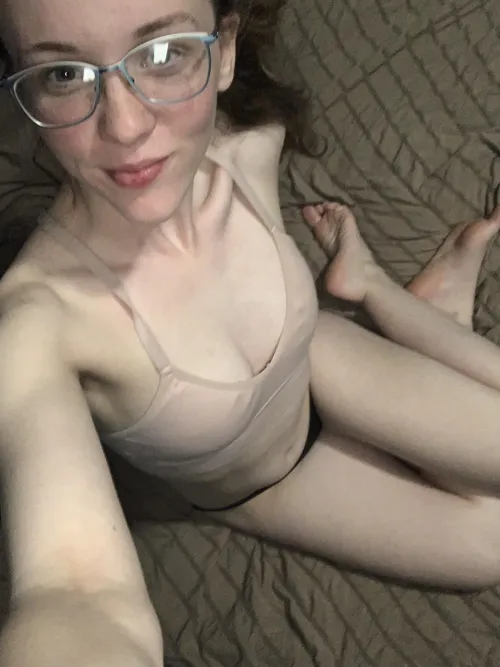 No matter how naughty tonight gets, my glasses stay on