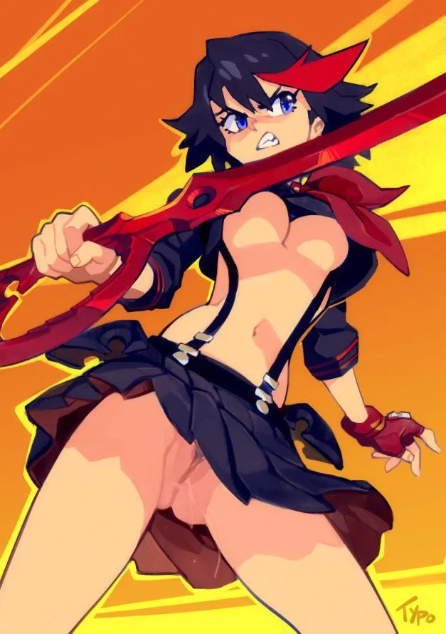 Ryuko didn’t wear panties (OptionalTypo)