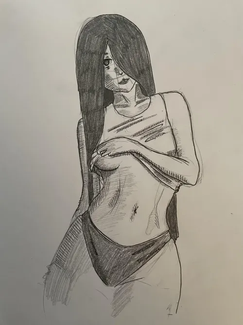 Teasing Sadako sketch