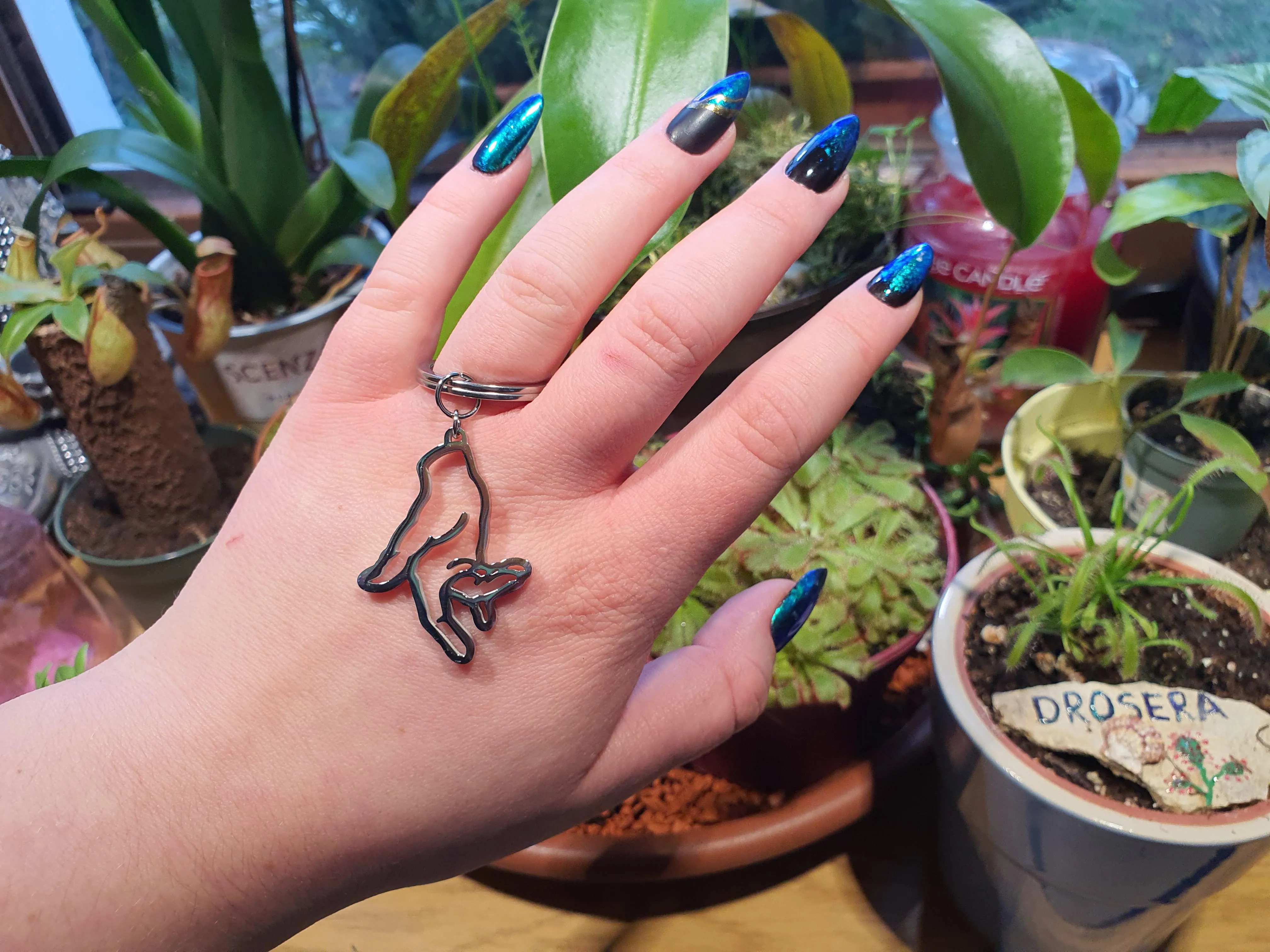 That keychain is unique