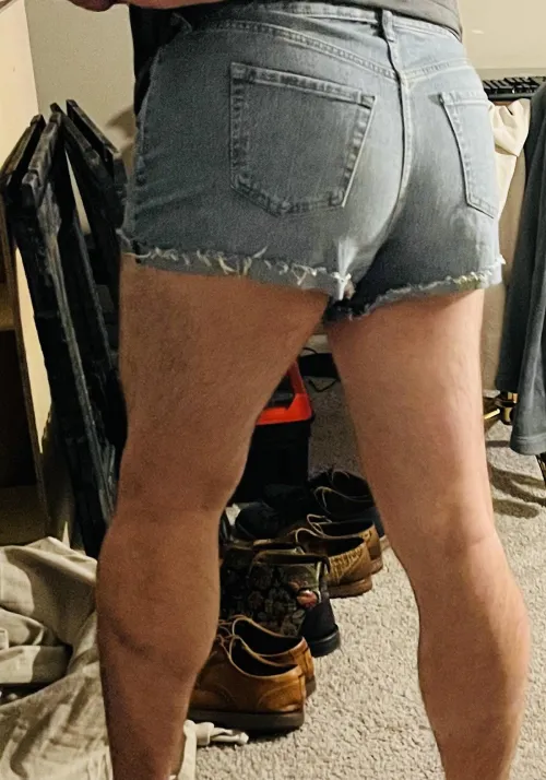 These shorts really do make my ass look great