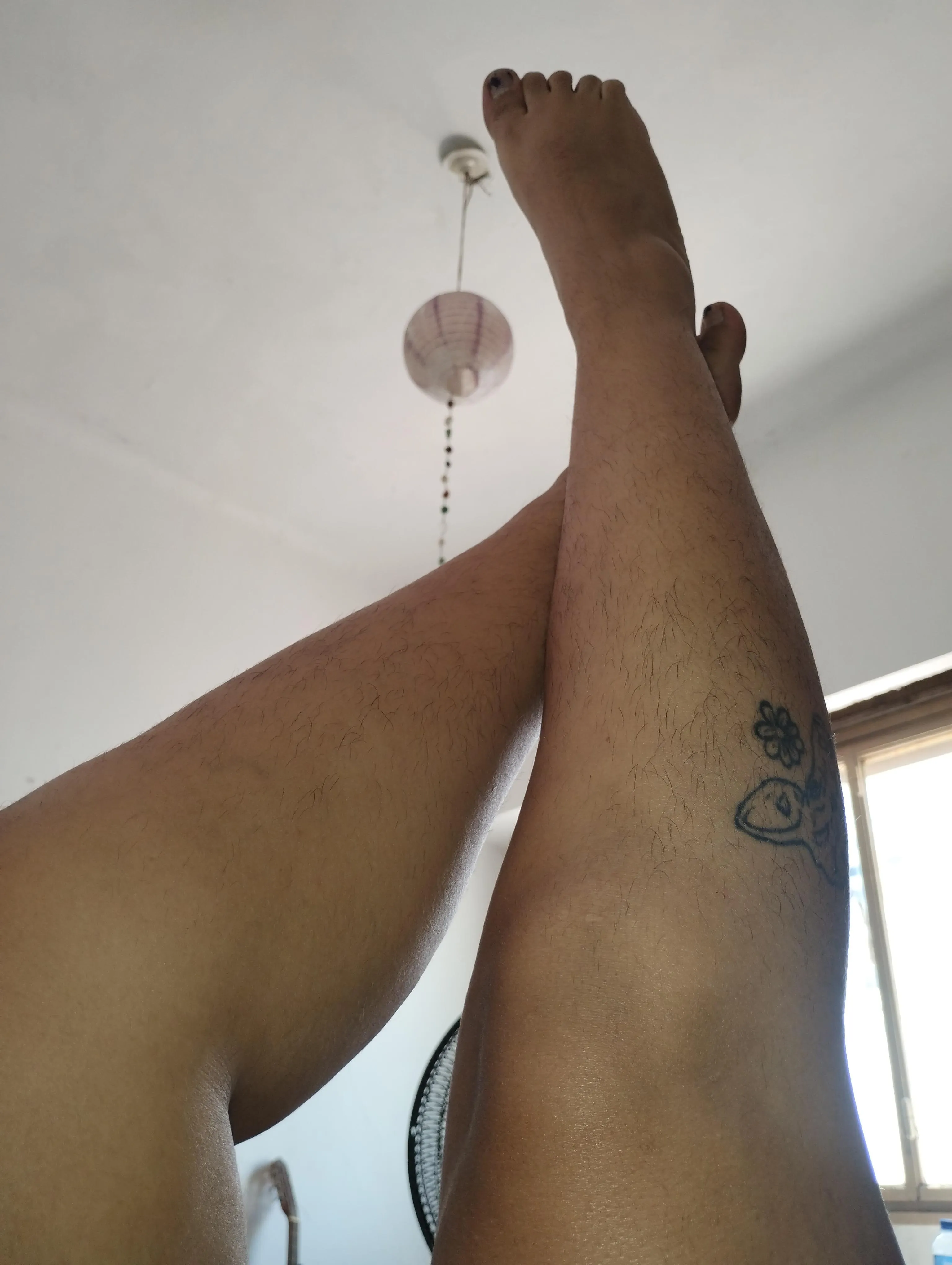 U need my soft hairy legs