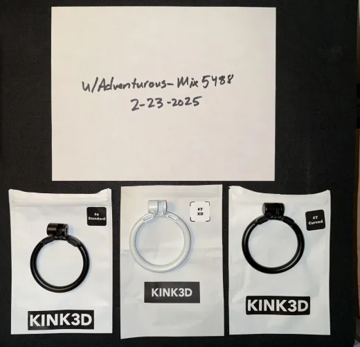 [US] 3 base rings: 6 Standard (black), 7 XD (Arctic White), 7 Curved (black) SELL. Prices in first comment.