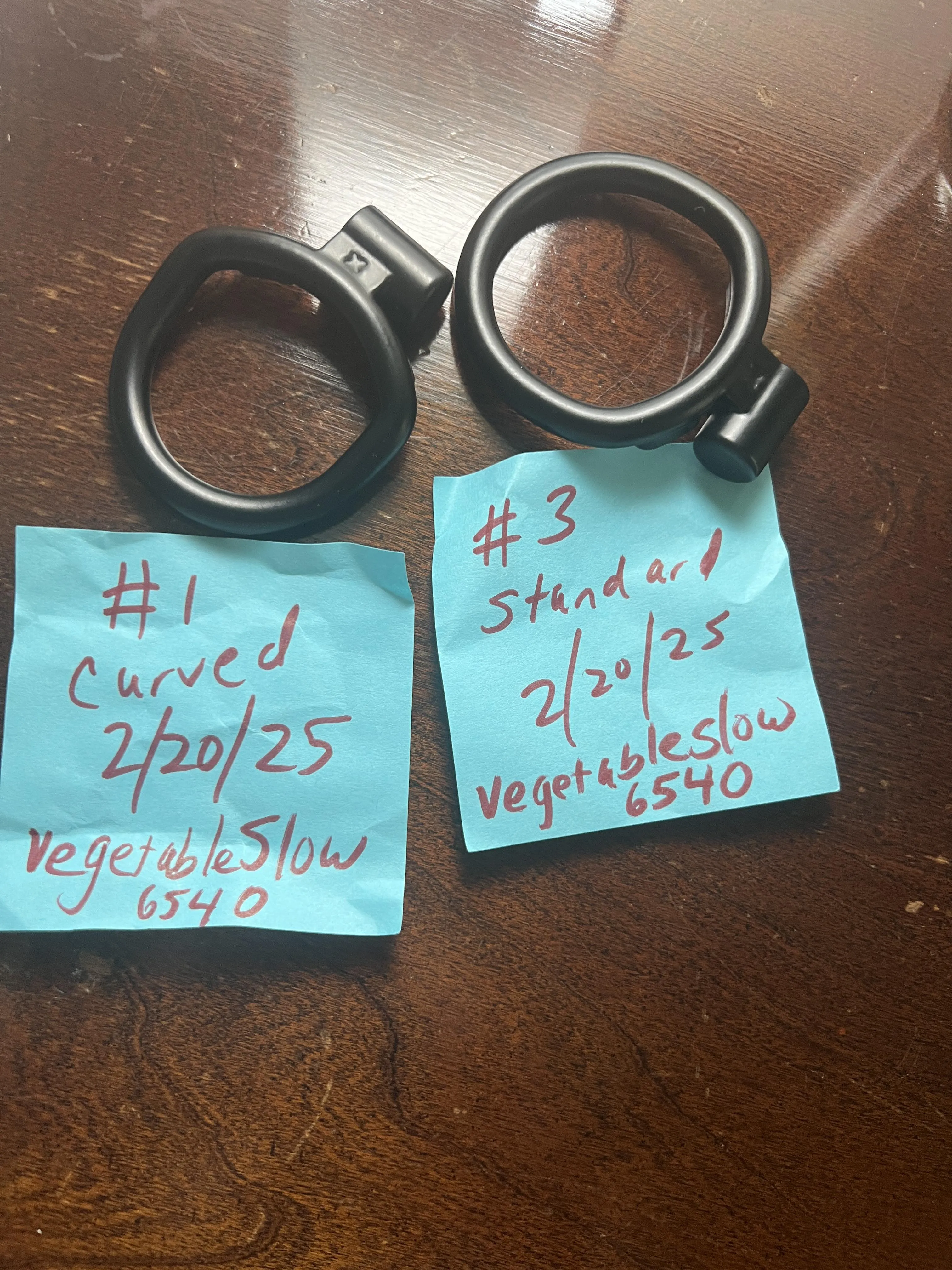 [US] [SELL] #1 curved ring  and #3 standard