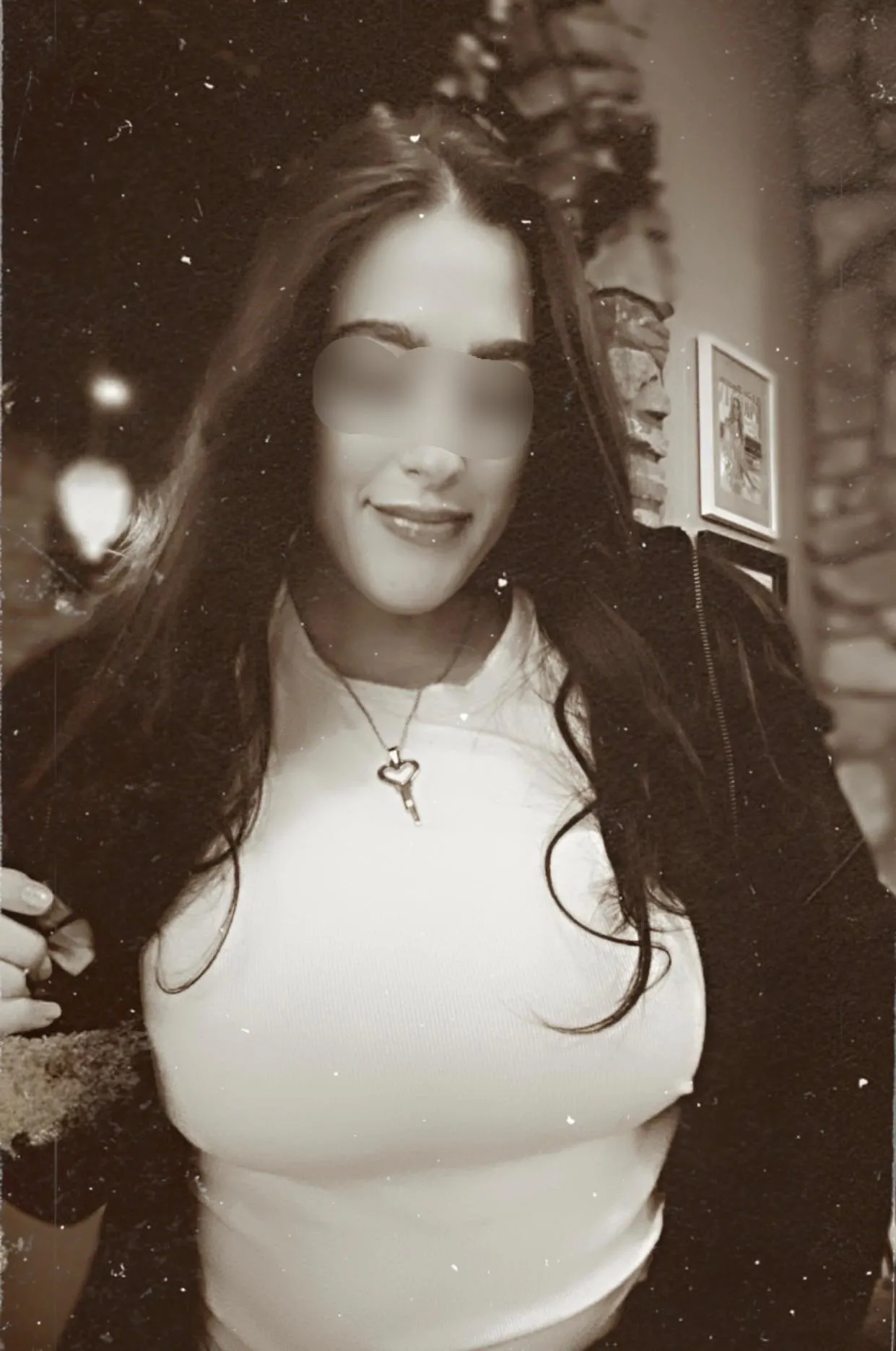 Wife wearing Her Key at work today!