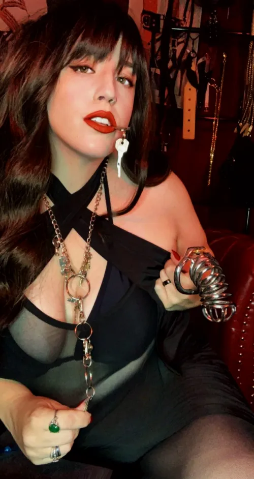 Classic Chastity and key, you know the vibes