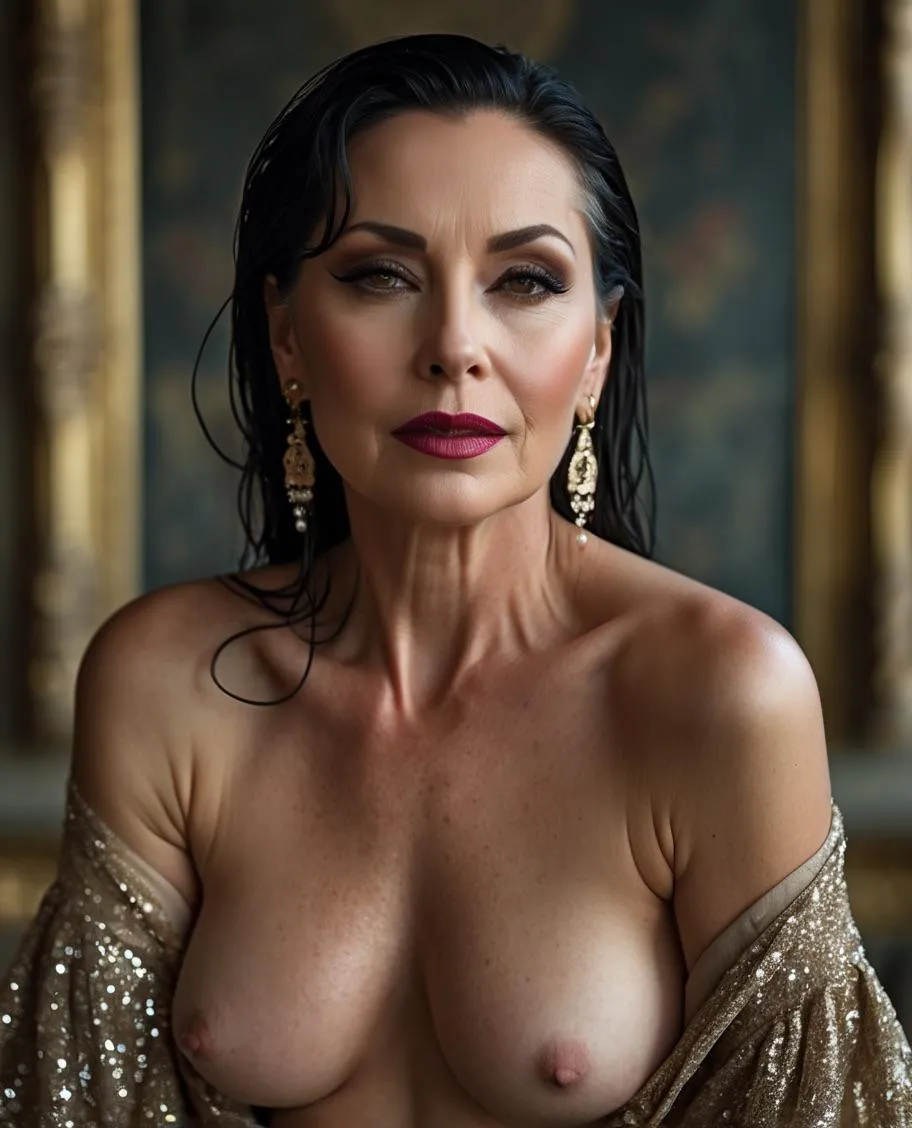 Classy cougar seducing, join her now!