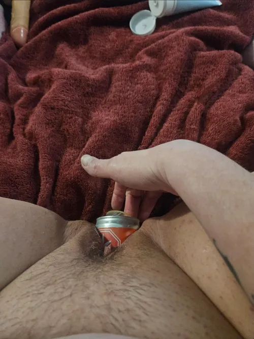 Cool can stretched me nicely.. 🫦