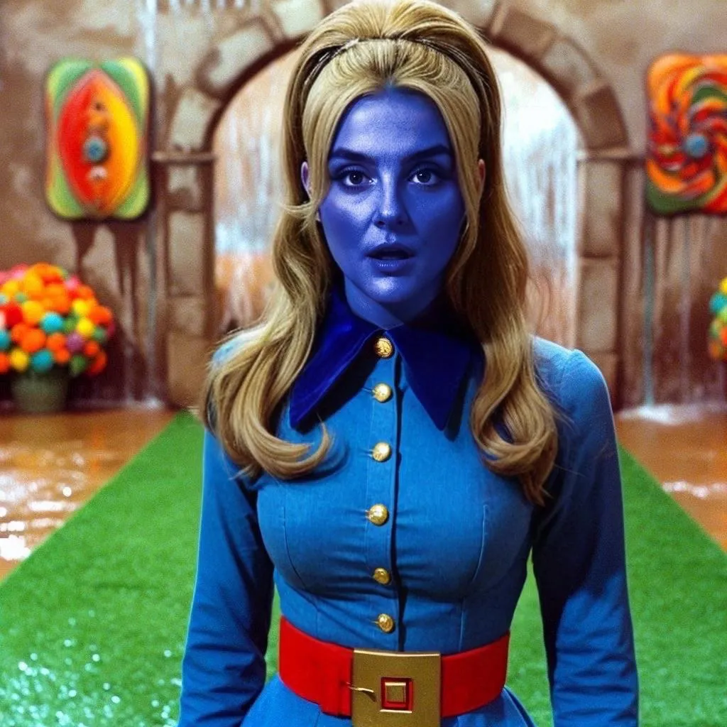 I can’t have a blueberry for a girlfriend! You need to change her back!