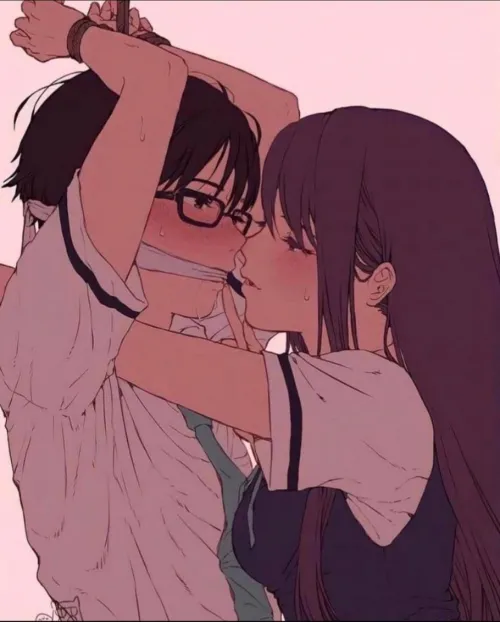 I just want to be a good boy for a sweet girl, ideally one who likes kisses and tying boys up