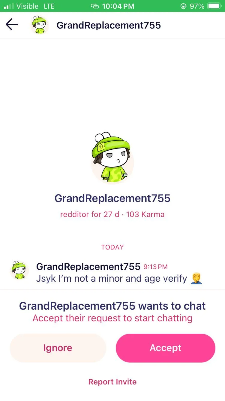 Ik I'm not a mod anymore but he came into my dm🤣