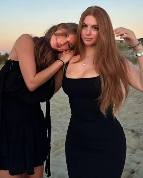 It's so cute that my older twin sister looks up to me. You can clearly see which one of us got all the alpha genes and which one is the slave.