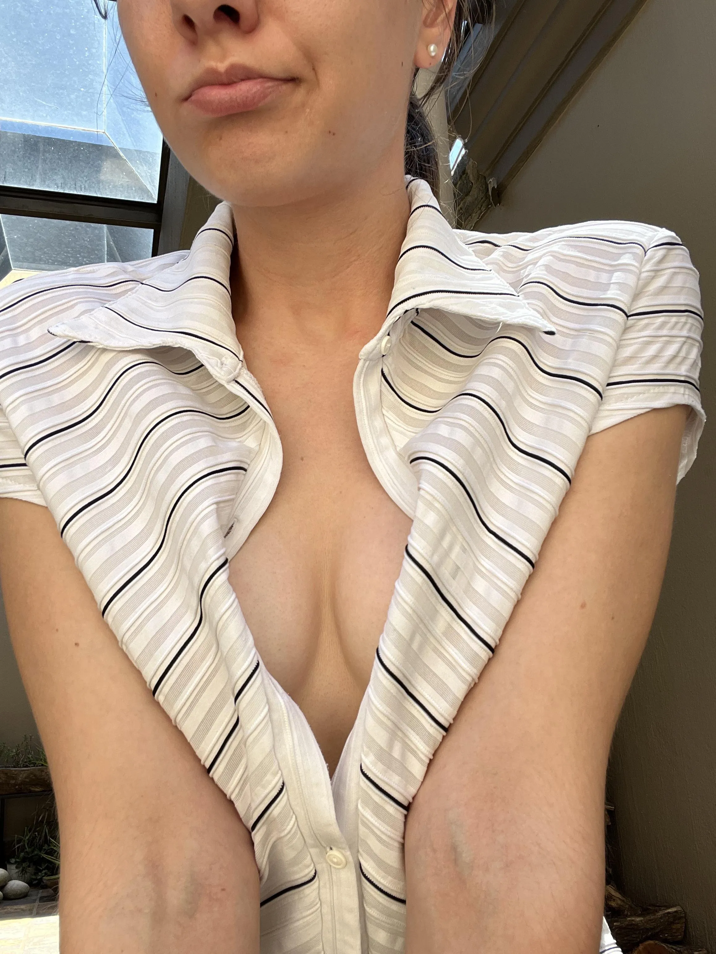 Just a bored waitress