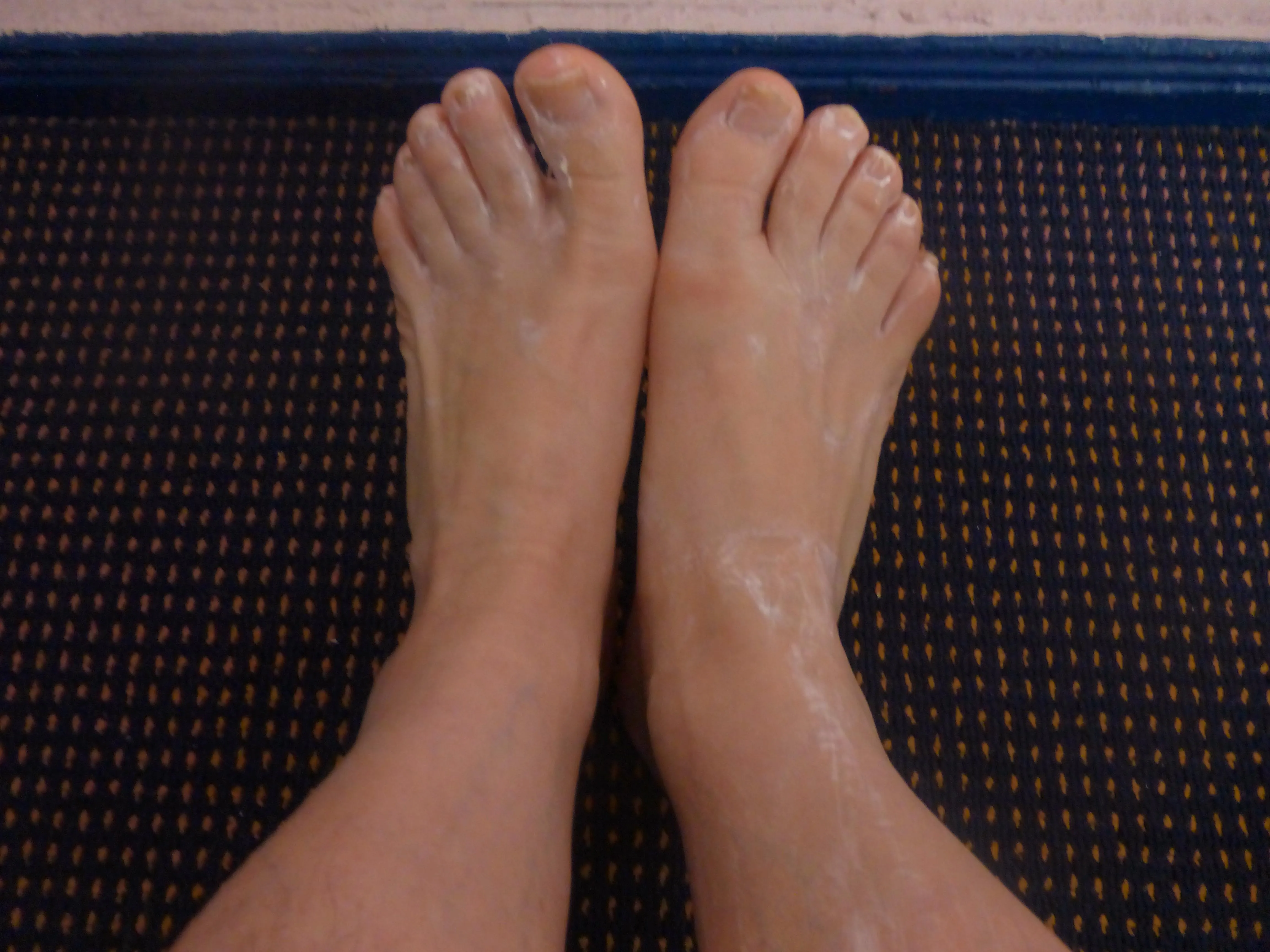 Just washed and creamed