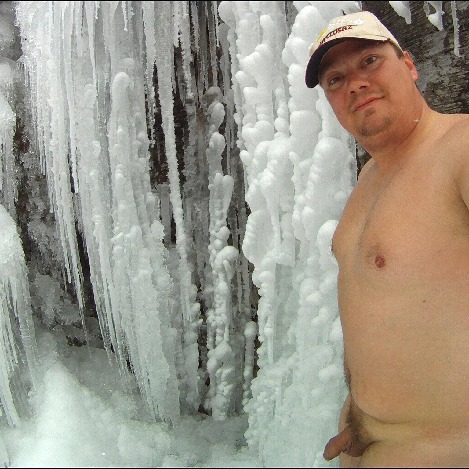 Me, in the ice