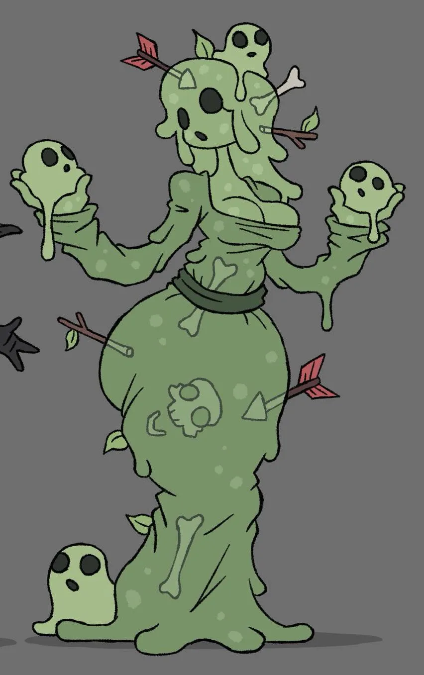 Minecraft Slime by @verdantmosu