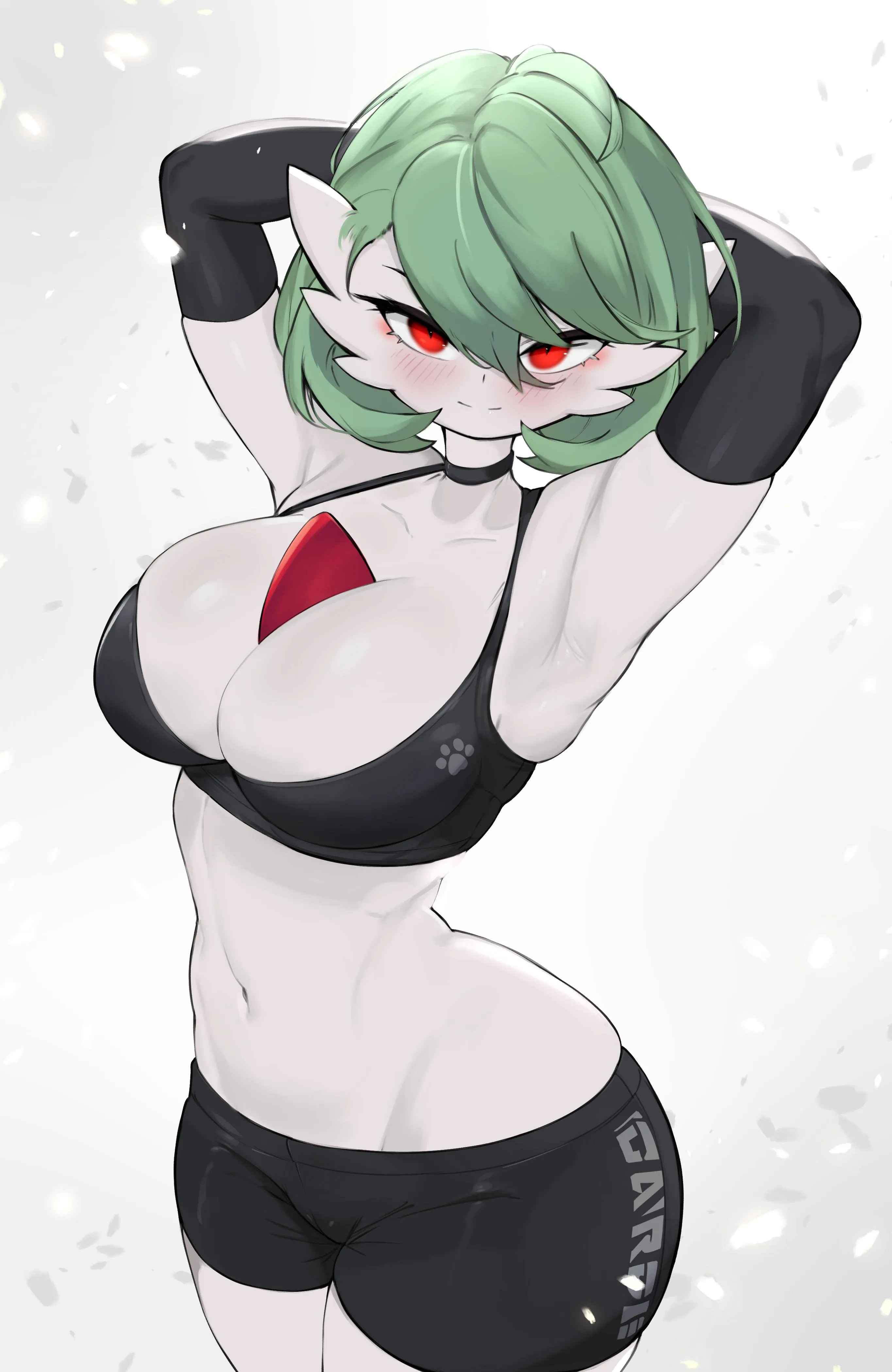 Sporty Gardevoir showing off (Yoru Vida)