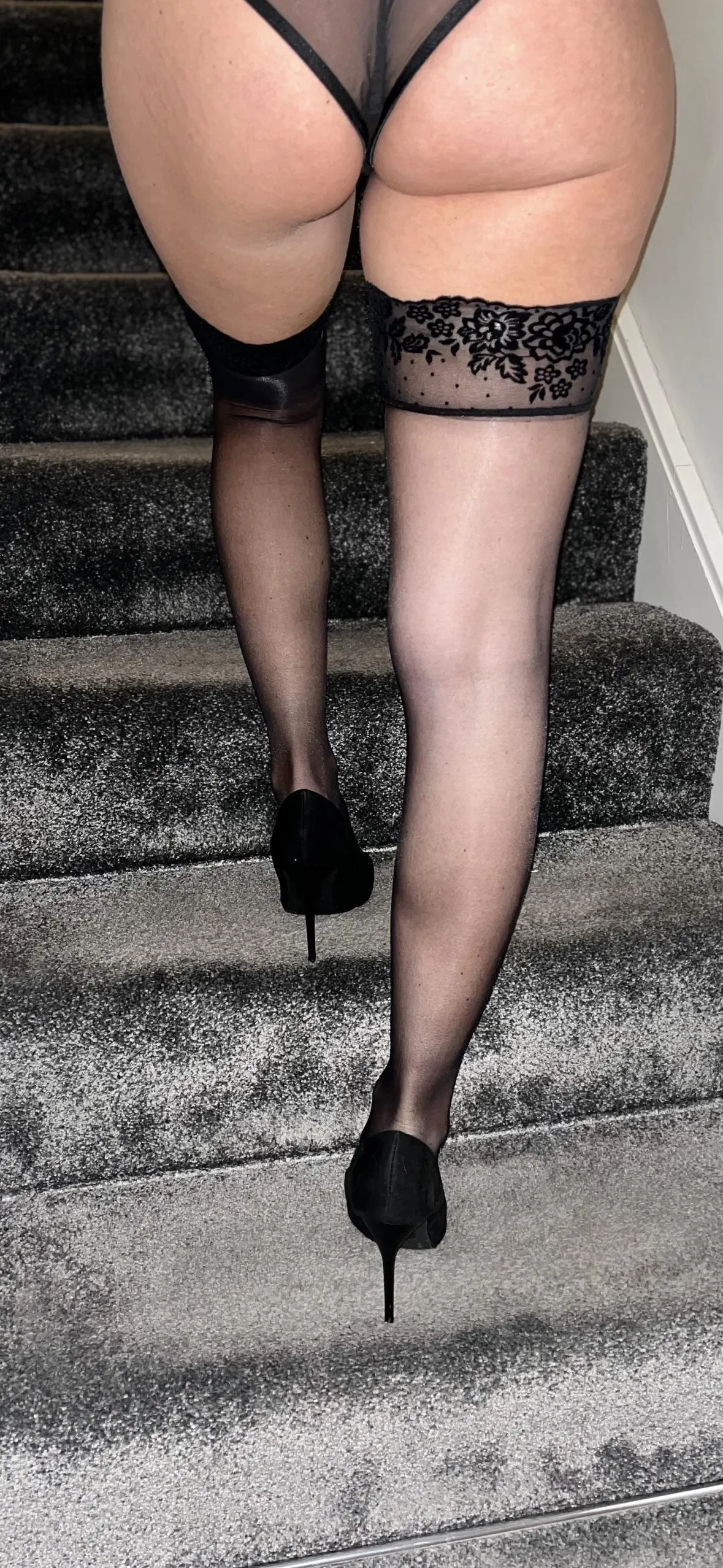 Stockings and stairs