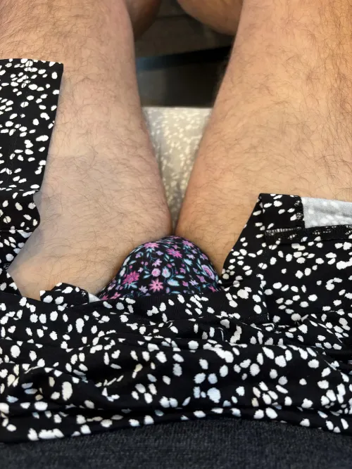 Under my skirt today