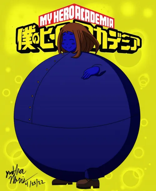 Uraraka Beaurgarde by Powerkidzforever