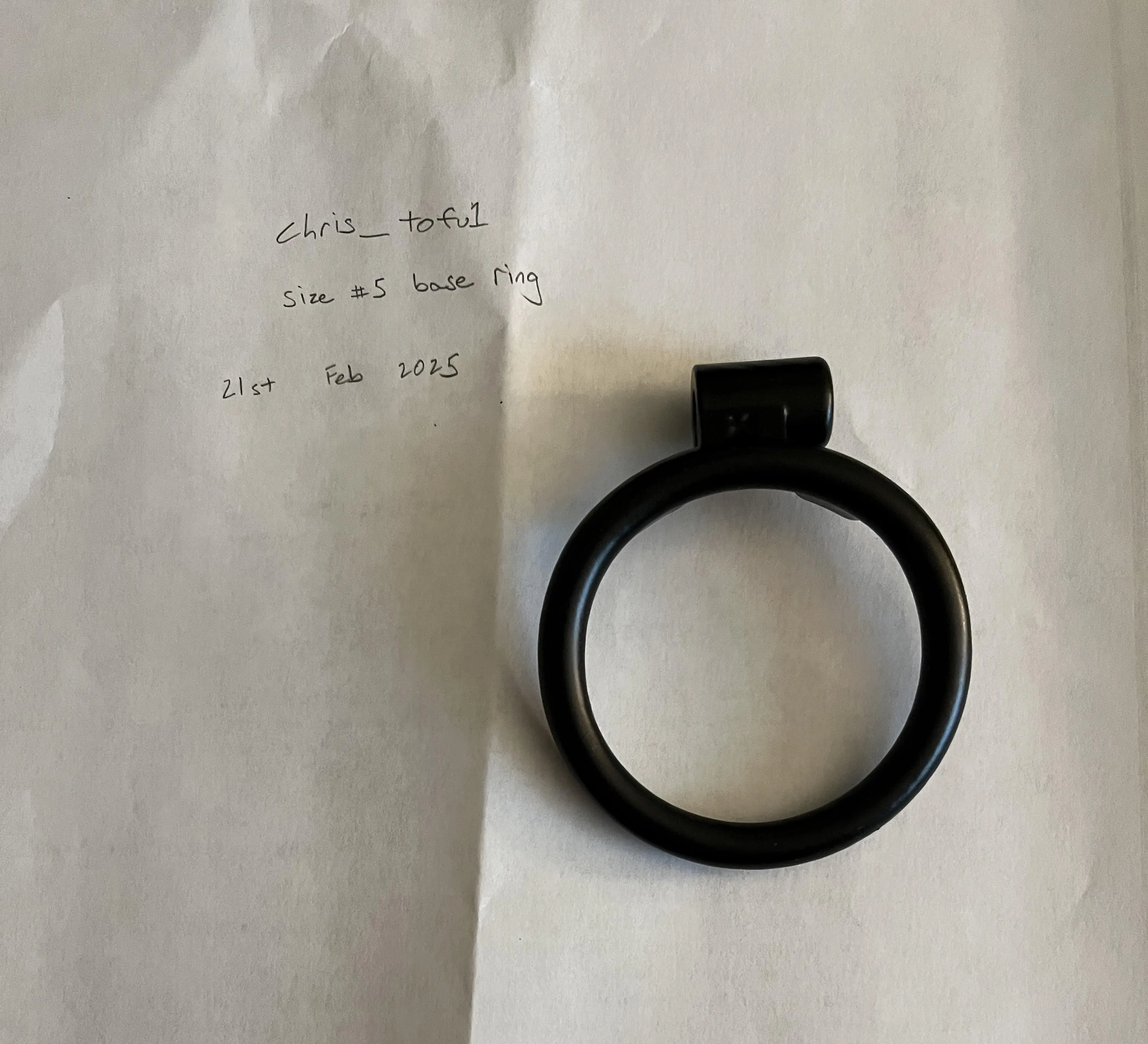 (USA) #5 Base ring