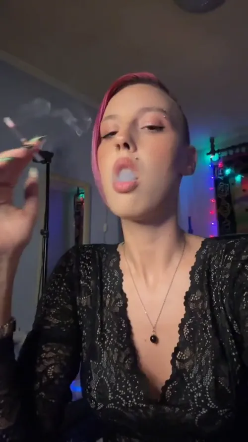 Would you come in for a smoky kiss or let me swallow?