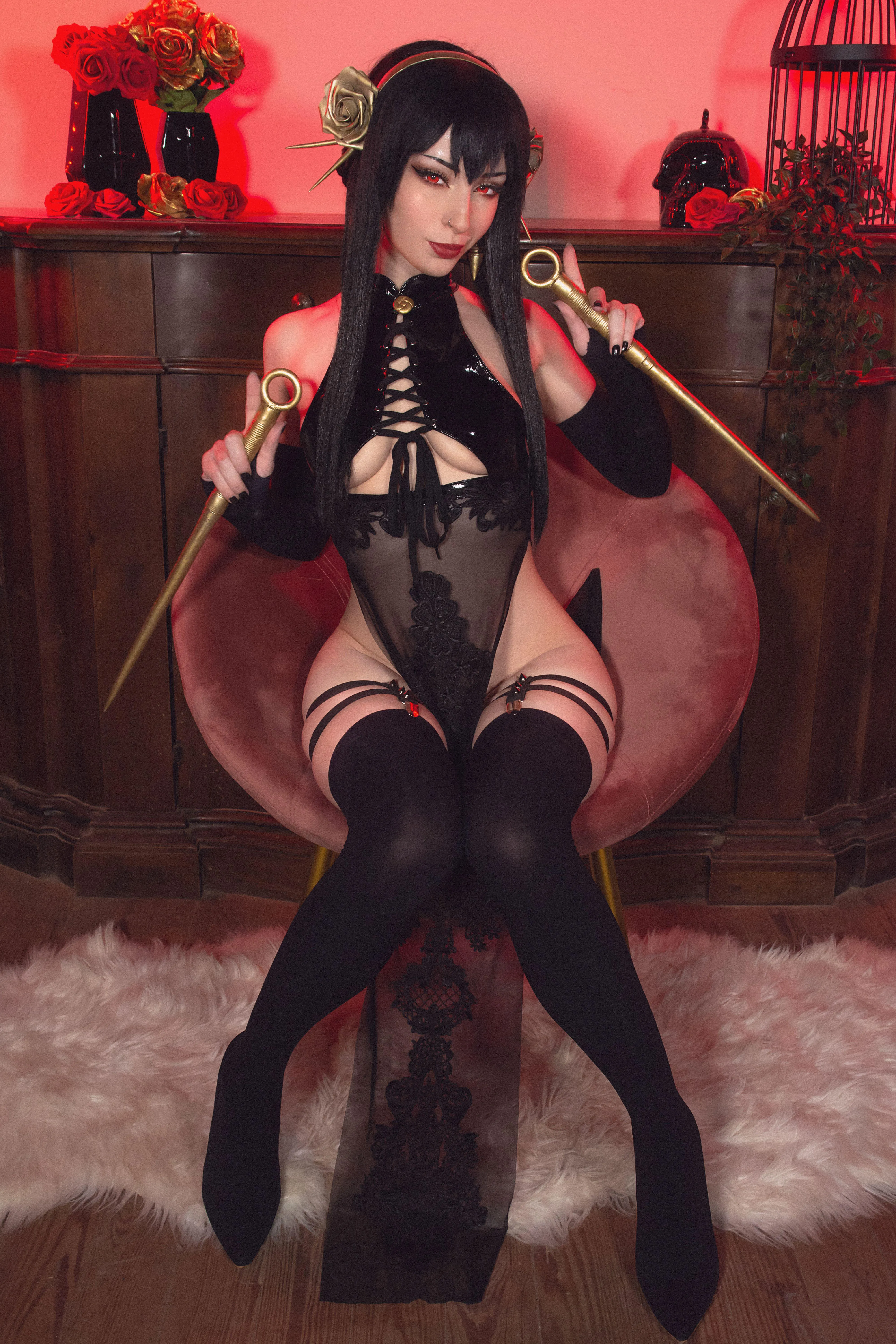 Bad ass Yor Forger by me (Shiroktsne)