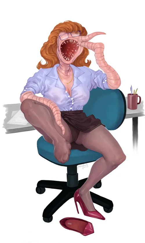 [F] The Horrific Coworker, by pannaghosta