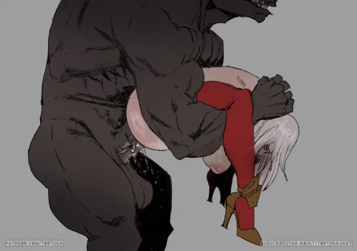 Girls that are in to monster men just want to be handled like this (tortuga) [warcraft]