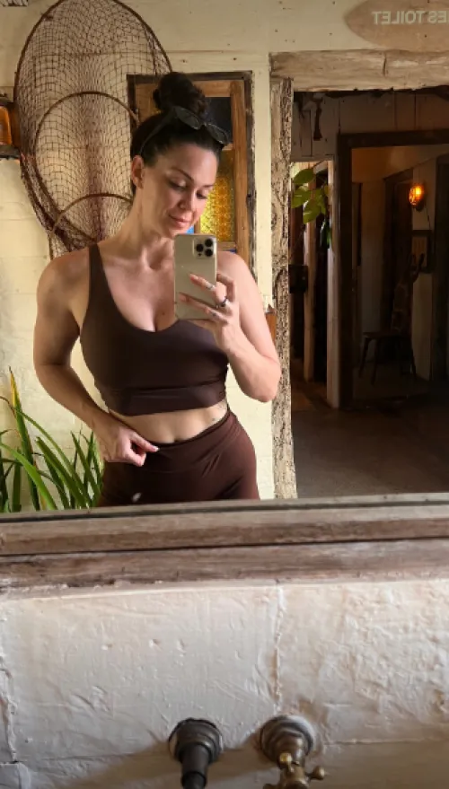 having some fitness fun