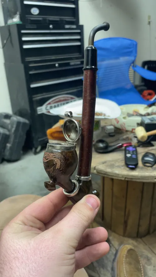 I love my German estate pipe