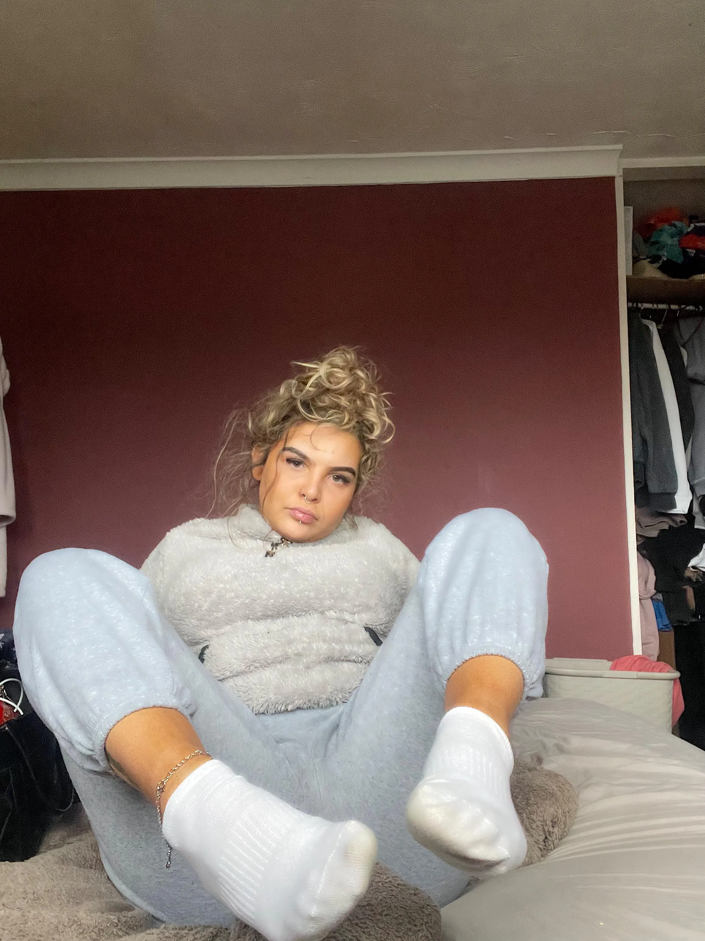 I think I should get some different coloured ankle socks..