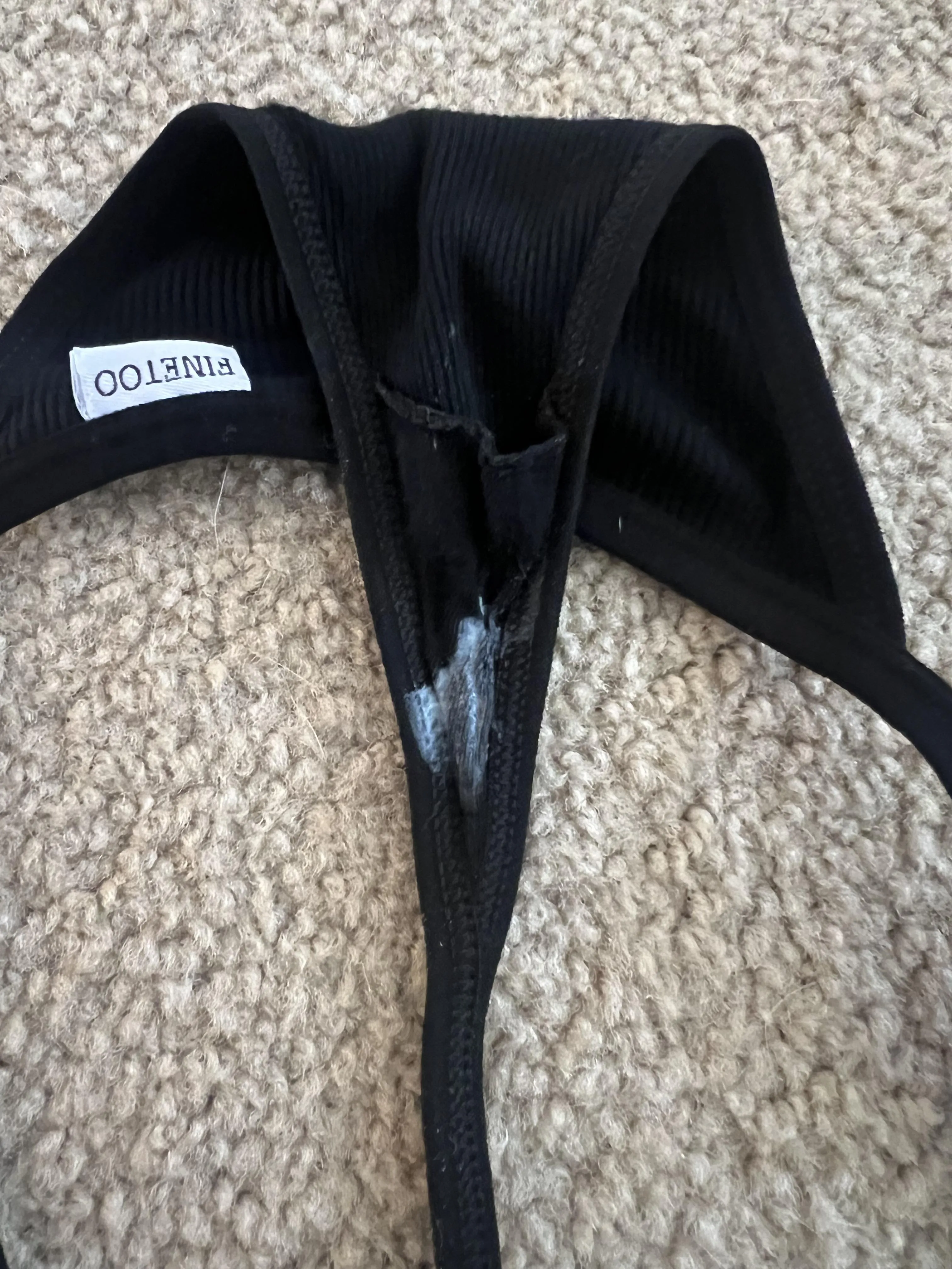 just ran 7 miles in this lil g-string, who’s calling dibs?!