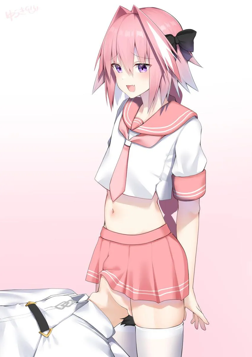 Master is such a good boy for Astolfo 💕. 