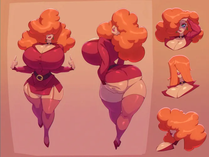 Miss Sara Bellum Sheet [Powerpuff Girls] (BIGDAD)