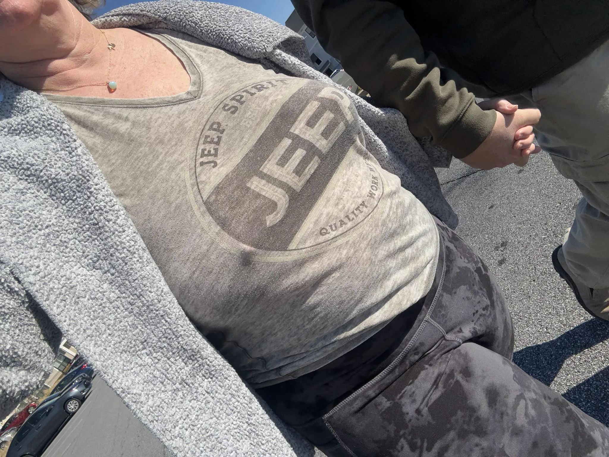 Pokie selfie before breakfast