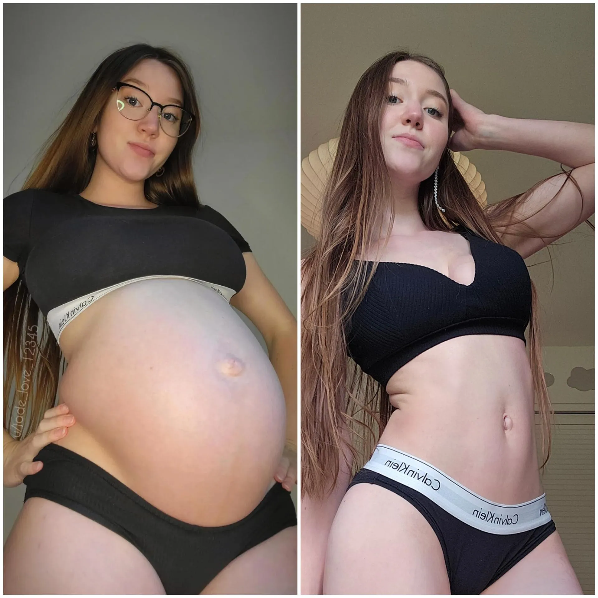 Pregnant belly vs mombod