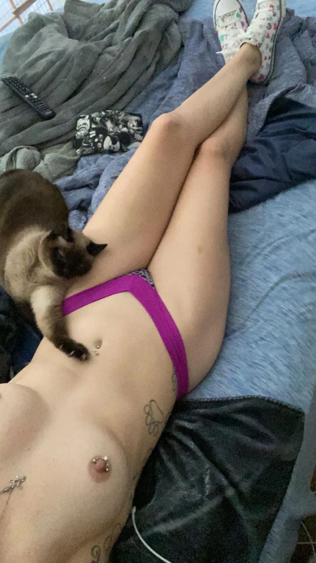 She loves me I think!