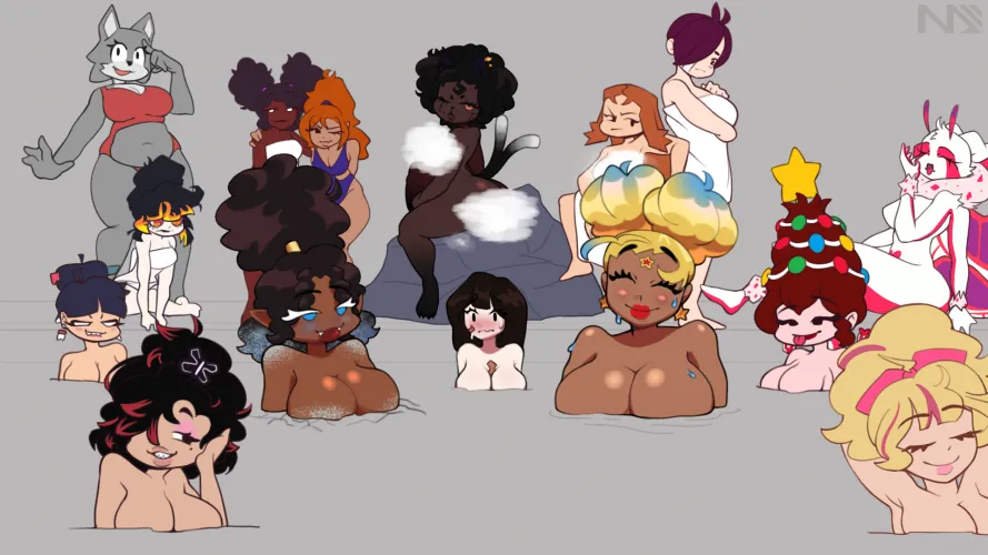 So many baddies in one place (@miixors)