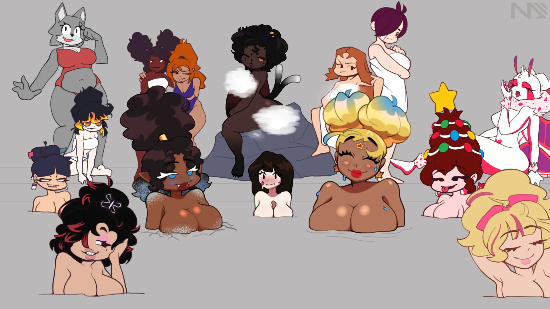 So many baddies in one place (@miixors)