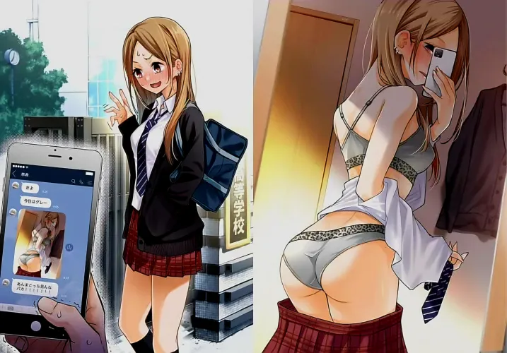 Too bad the guy you were sexting with is one of your classmates, now he threatens to share the pics you sent