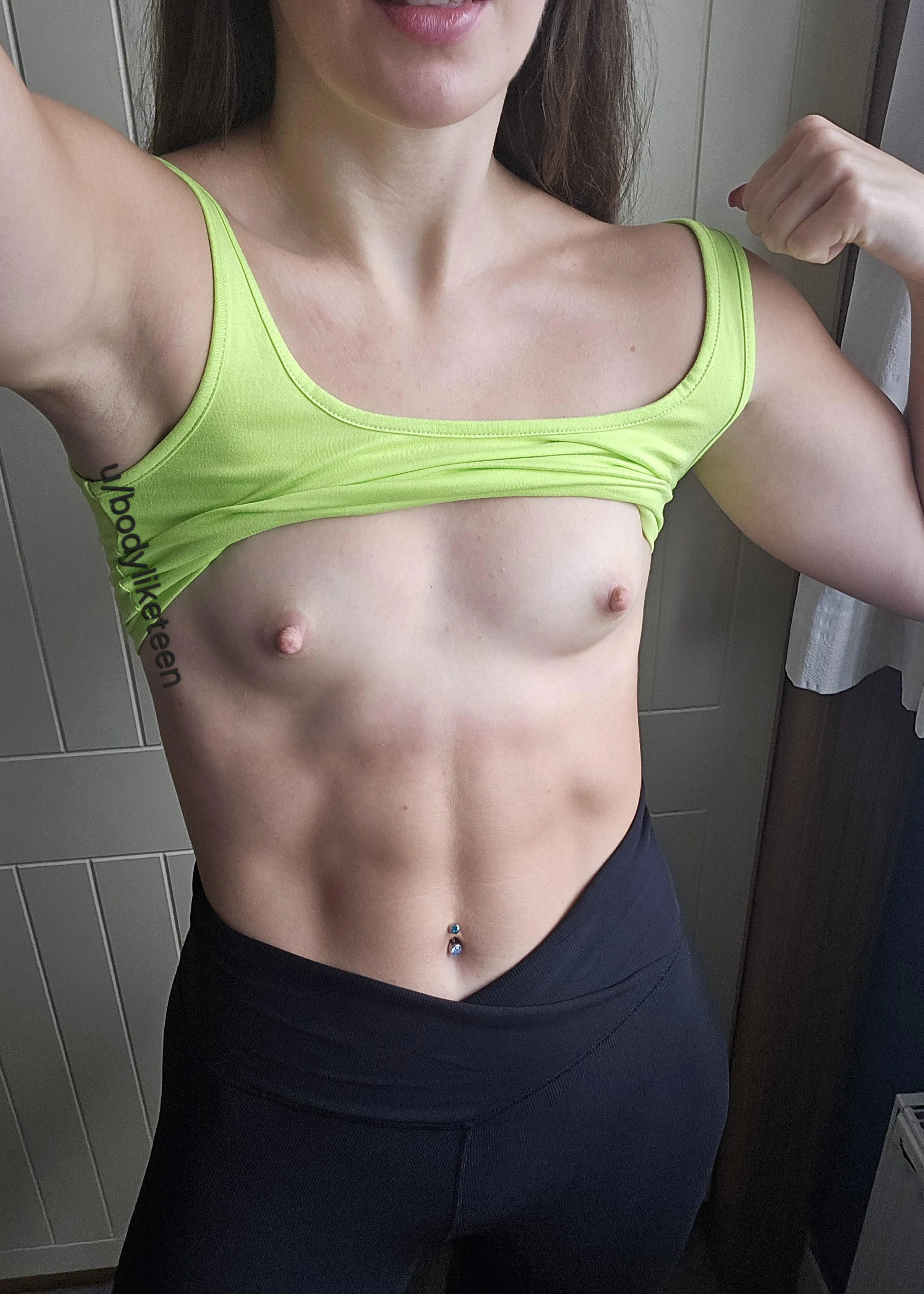 Would you choose- busty, chubby blonde or just me- fit, flat brunette? Be extremely honest :)