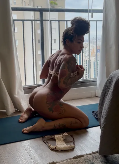 would you watch a naked yoga session?