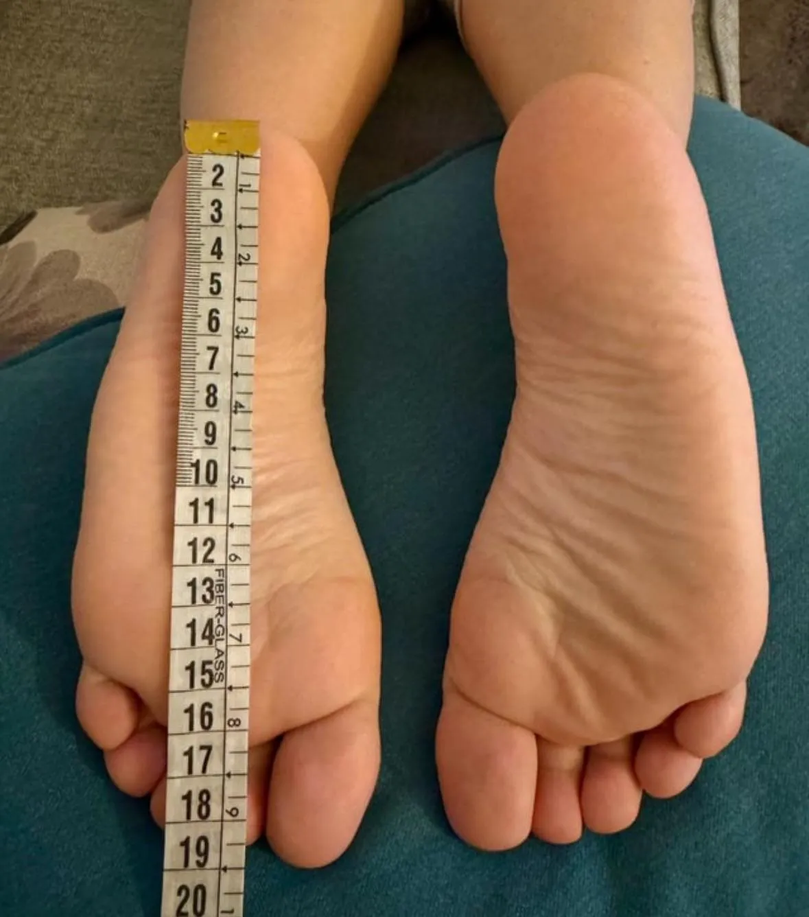 19 cm foot (7.6 inch)