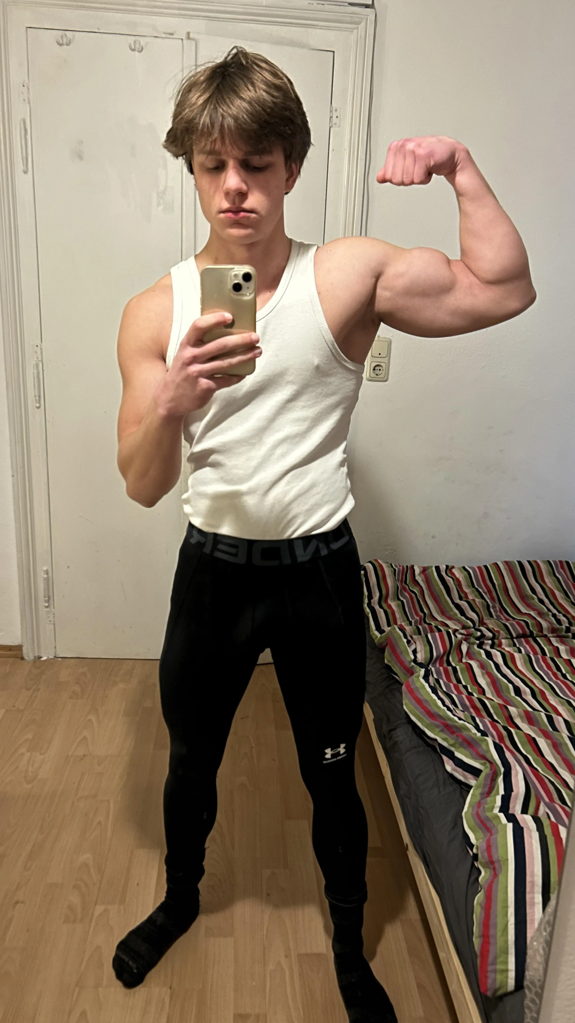 (20)Post workout selfie