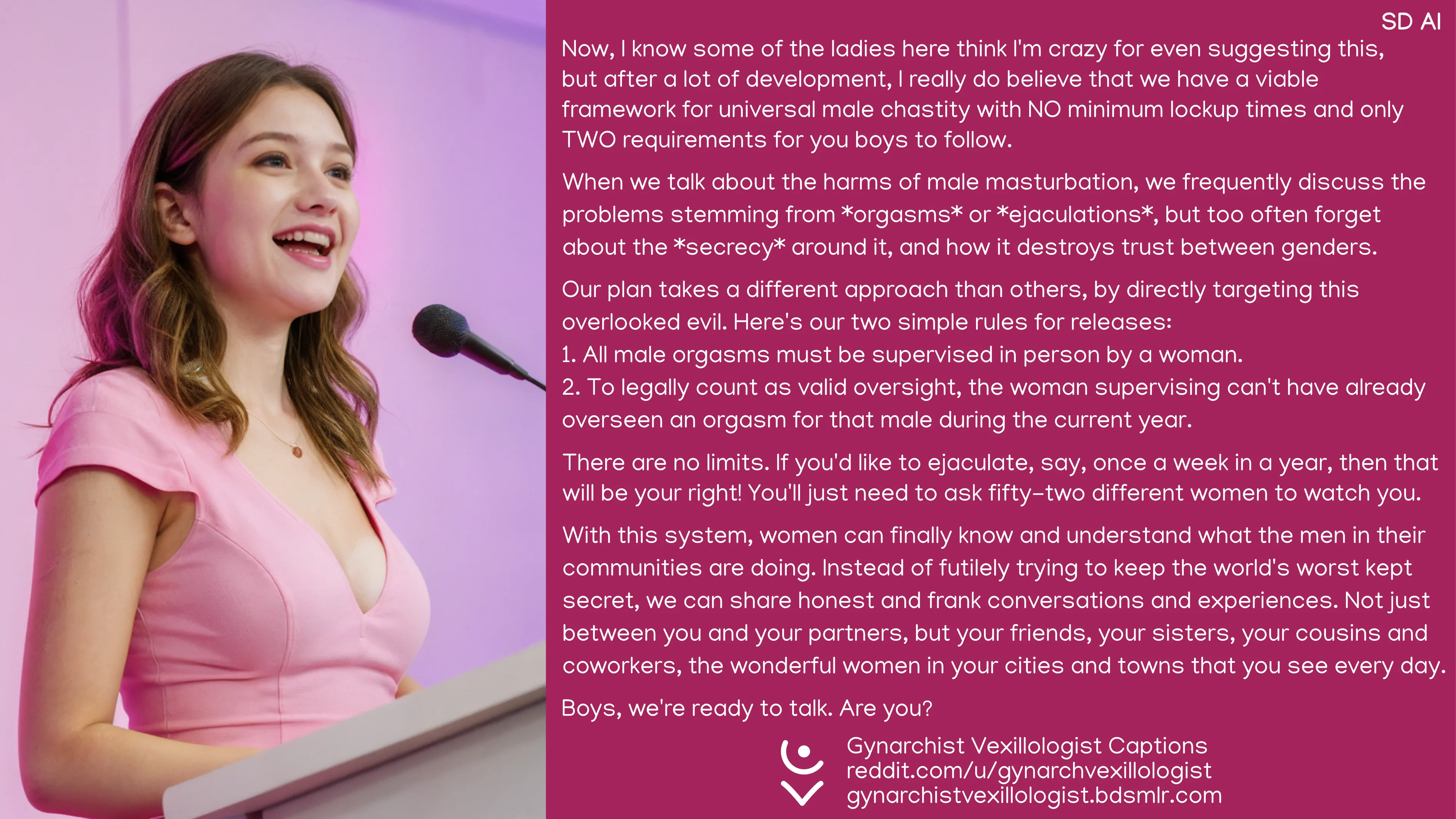 A proposal for openness and understanding (No ImageFap)