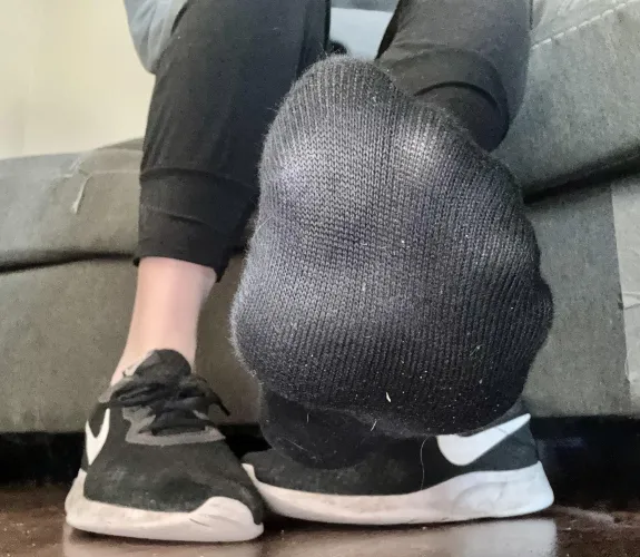 Check out the toe prints in these day 7/14 no show socks