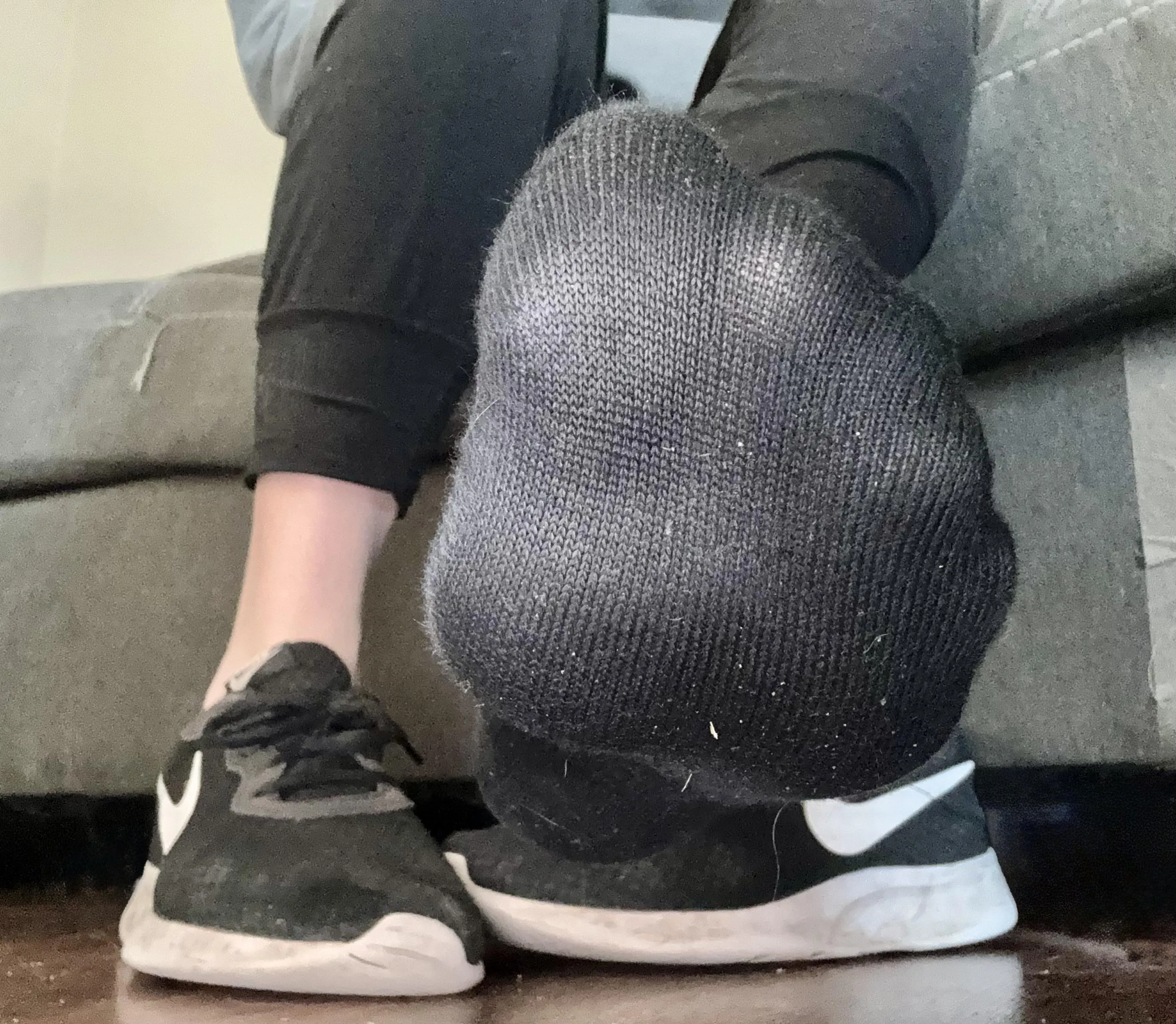 Check out the toe prints in these day 7/14 no show socks