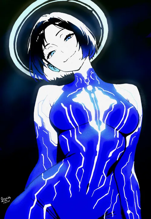 Cortana in Anime! (QuestionablyStewds)